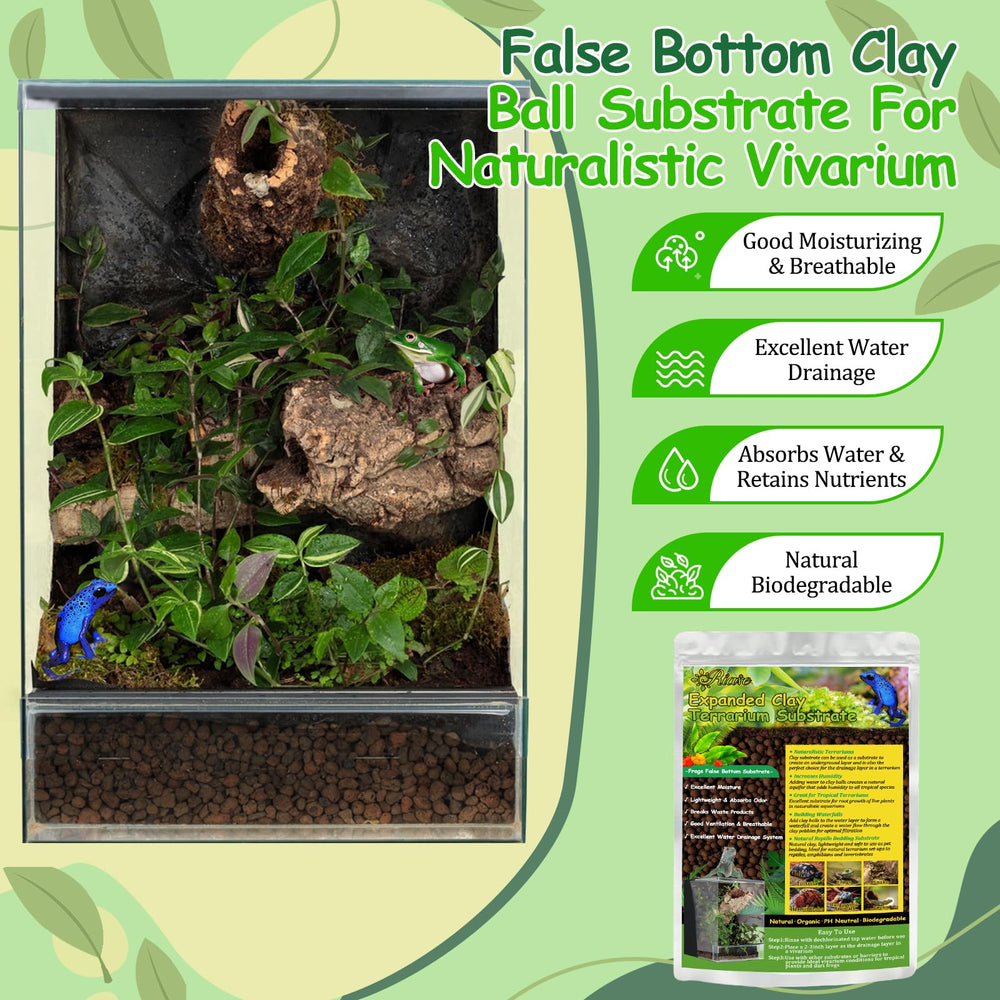 Riare substrate fosters healthy bioactive terrarium ecosystems