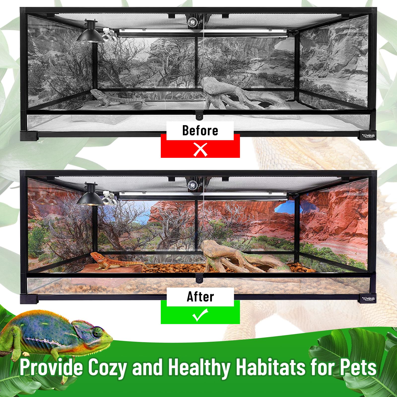 Riare substrate used as tank mulch and garden-friendly option