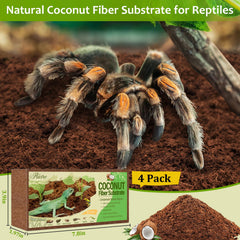 Riare brick expands when soaked into fluffy, burrow-friendly substrate.