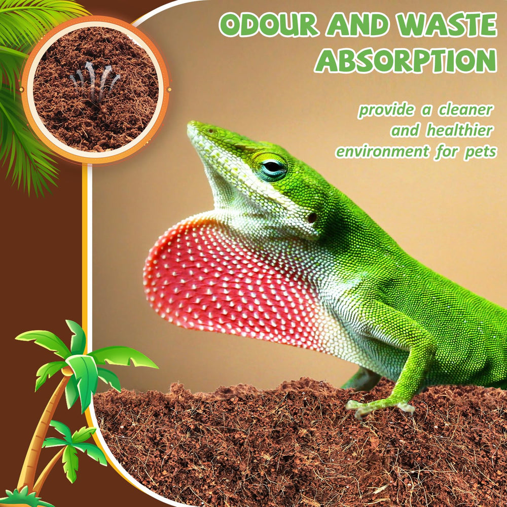 Riare environmentally friendly burrowing bedding for natural habitats