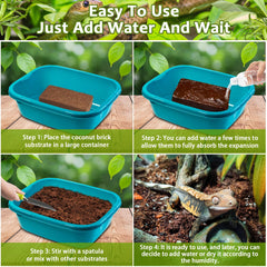 Riare substrate absorbs odors, helping enclosures stay fresher.
