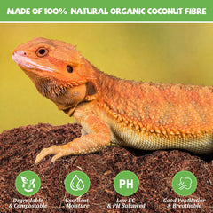 Riare terrarium bedding demonstrates odor absorption for a fresher tank