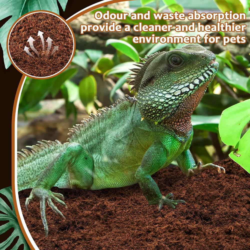 Riare universal substrate suitable for frogs, snakes, tortoises, and more.