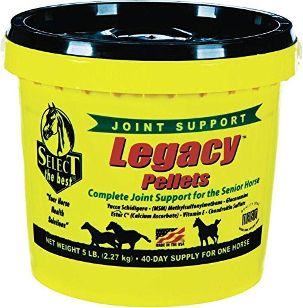 RICHDEL Legacy Pellets Joint Support for senior horses helps mobility and comfort.