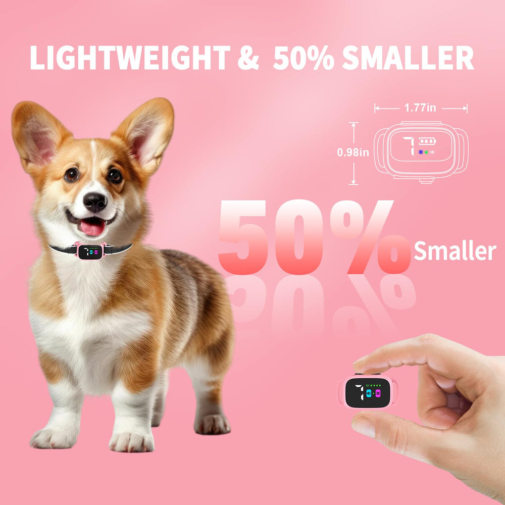 RICIVI neck strap is adjustable for a comfortable small-dog fit.