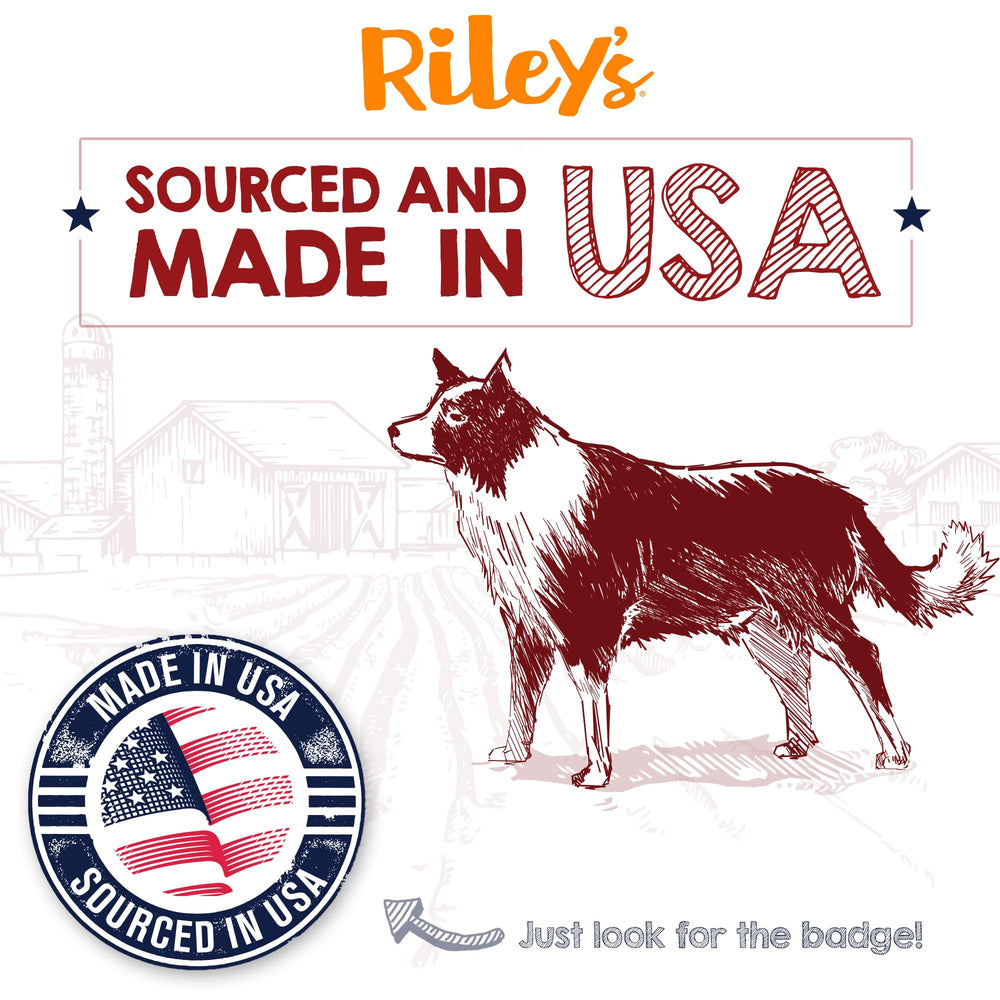 Riley's steer bully stick easy-digestibility for dogs