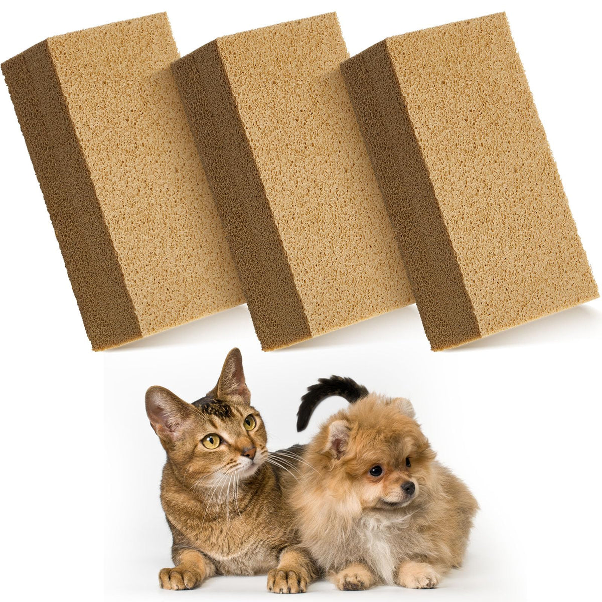 RimCereal pet hair remover sponge texture close-up shows durable surface for quick hair pickup