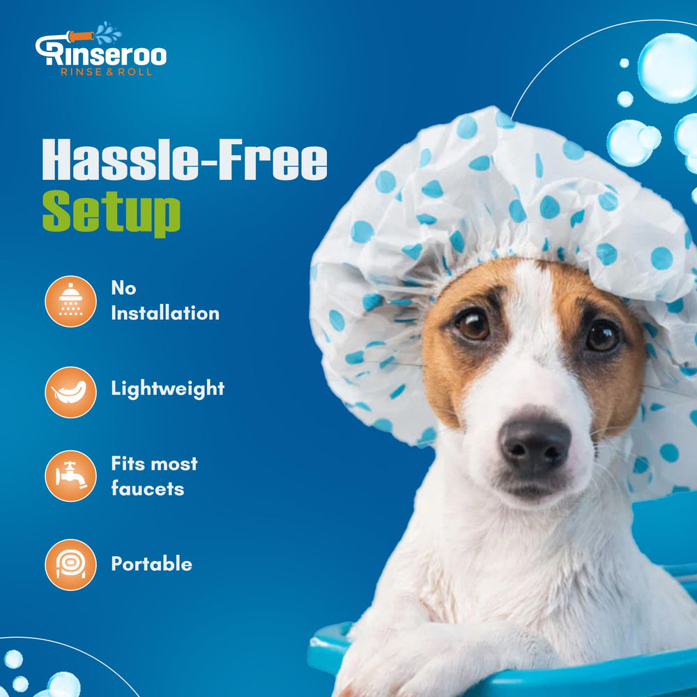 Rinseroo compact design coils for neat storage after use