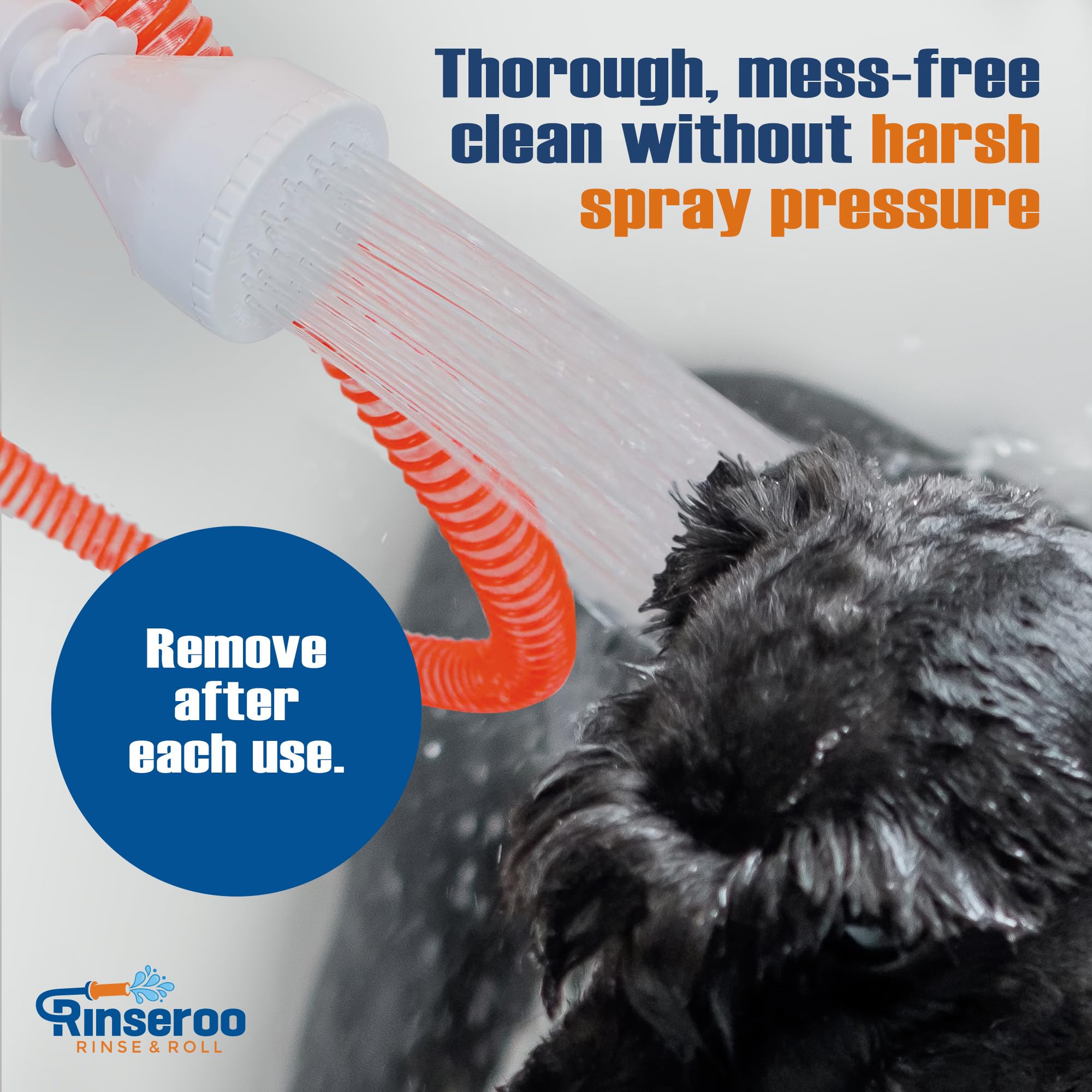 Rinseroo US-based brand offering portable pet bathing solutions.