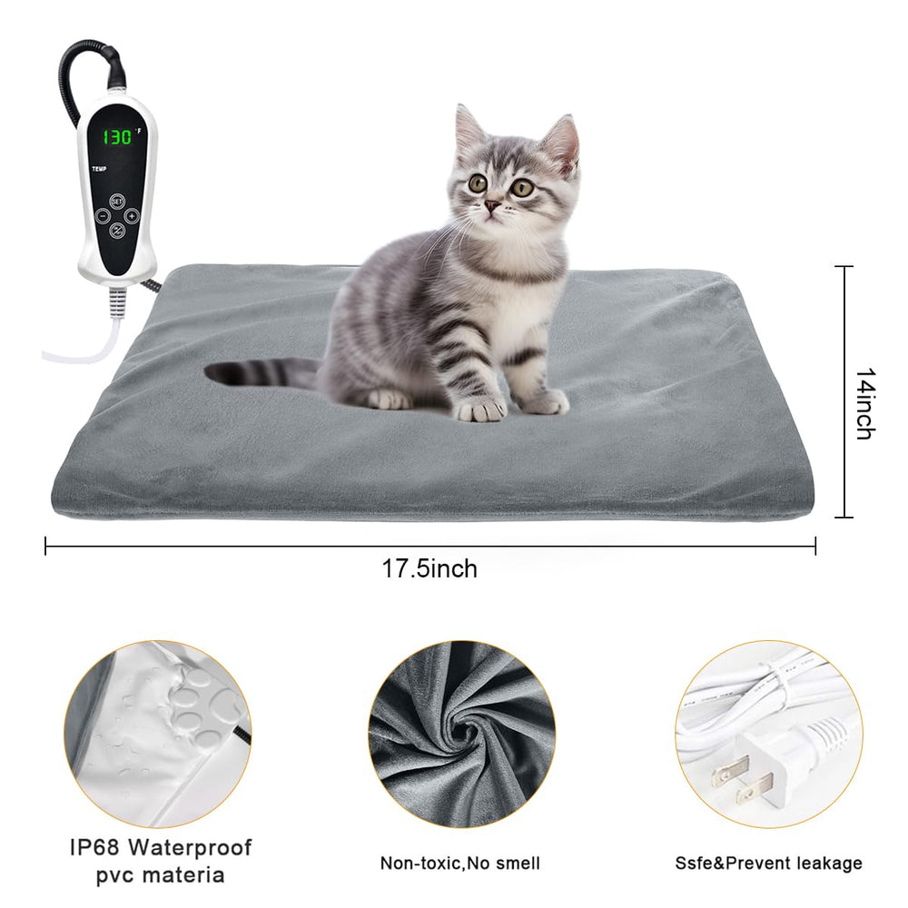 RIOGOO pet heating pad waterproof cover protects surfaces during use