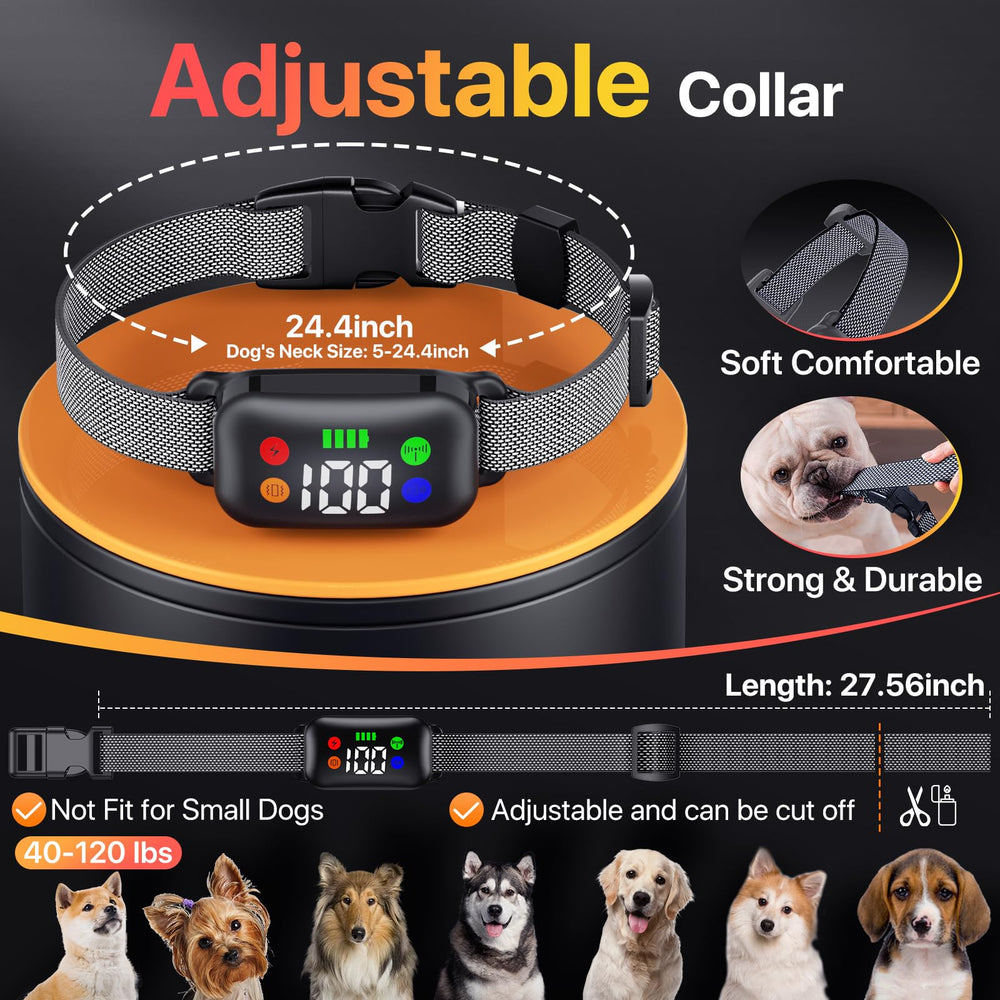 Riroga rechargeable battery collar offers long-lasting power