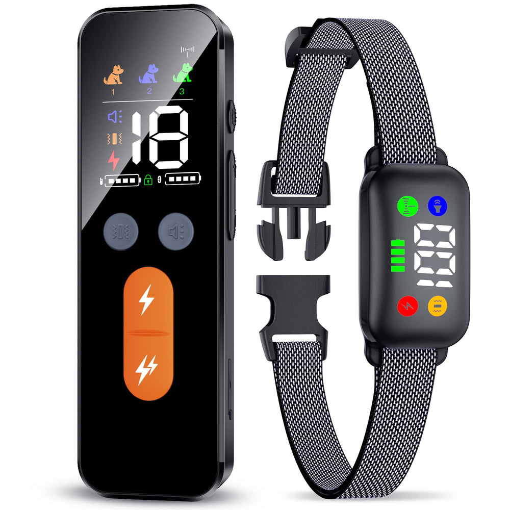 Riroga shock collar remote for precise dog training commands
