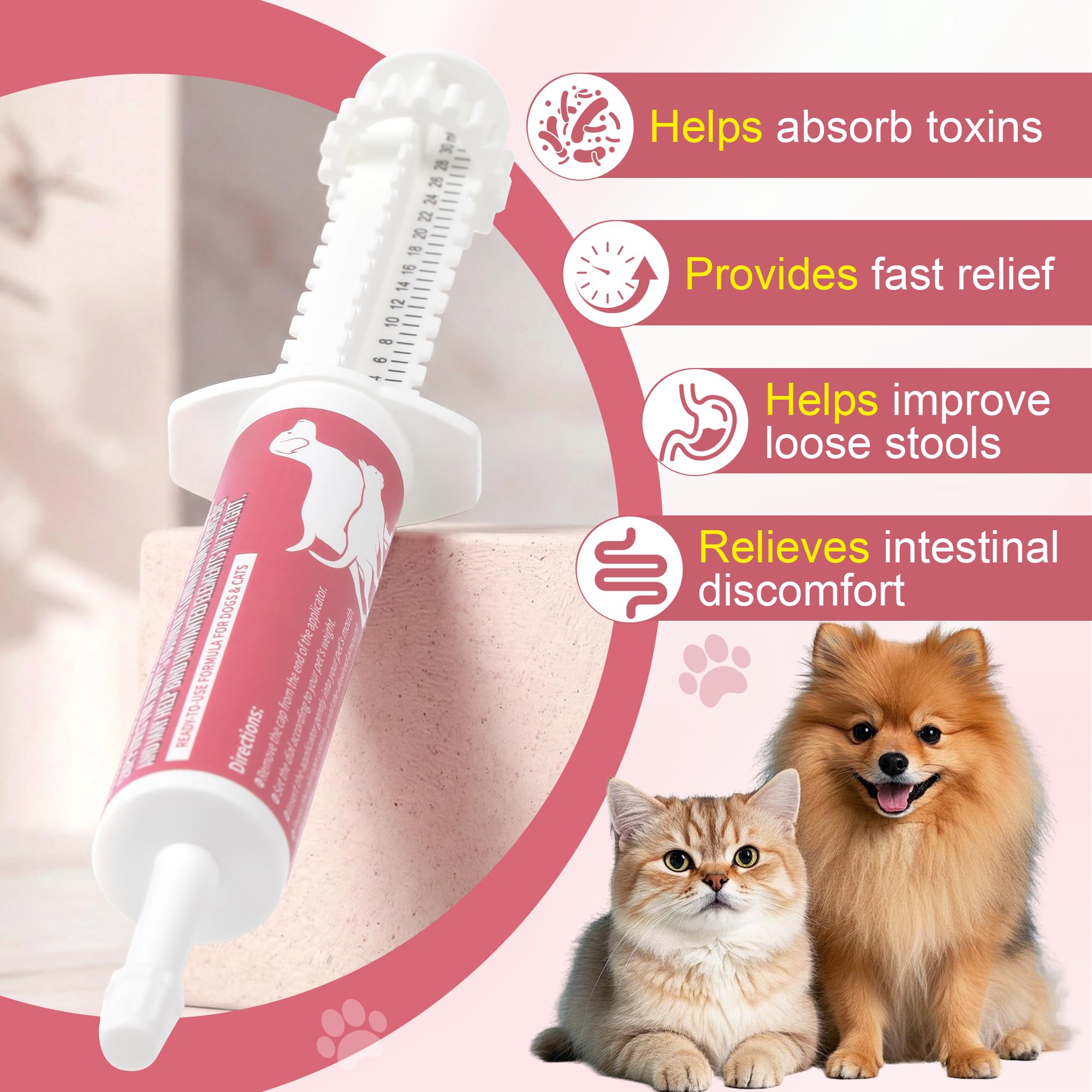 Riteeu Activated Charcoal Paste cat bottle, handy for pet first-aid readiness.