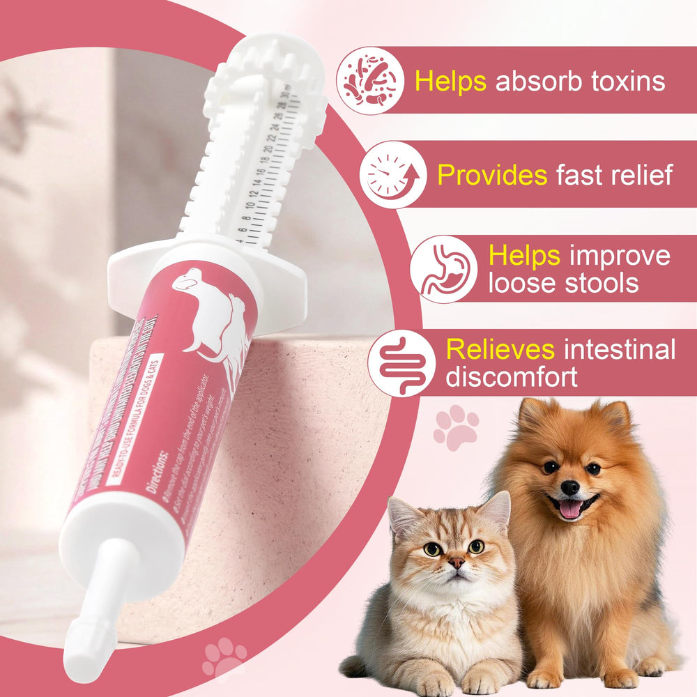 Riteeu Activated Charcoal Paste cat bottle, handy for pet first-aid readiness.