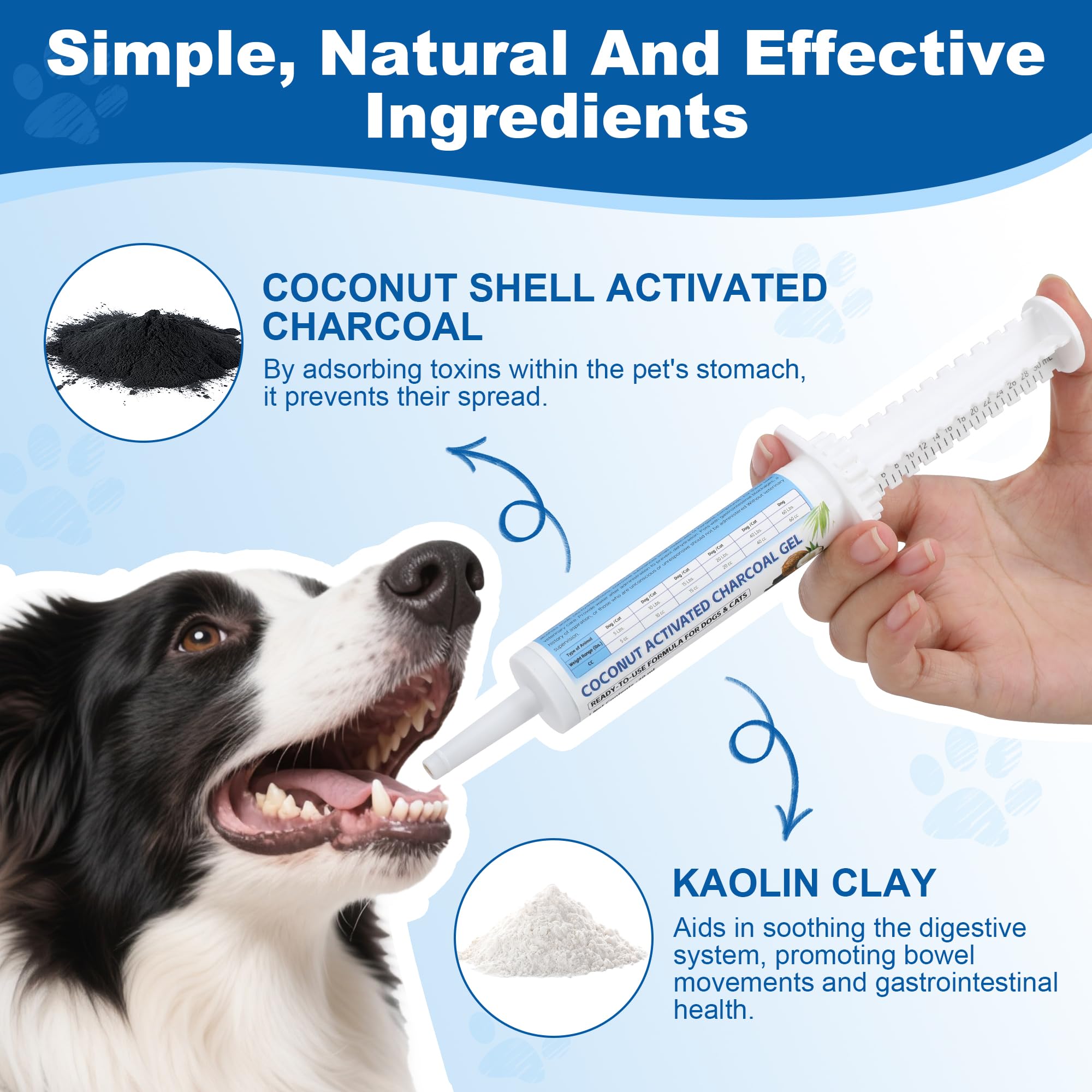 Dog-friendly Riteeu paste can be administered directly or with food.