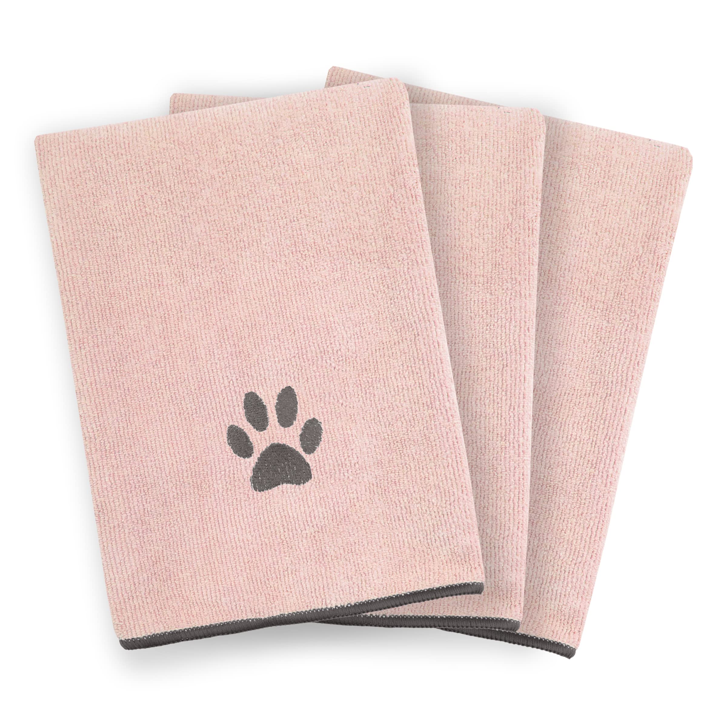 RITZ pet towel folds neatly for drying after swimming.
