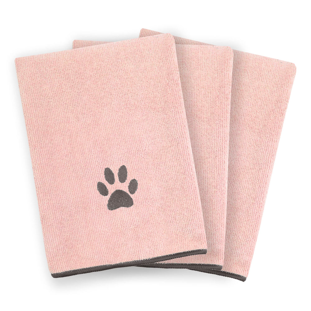 RITZ pet towel folds neatly for drying after swimming.
