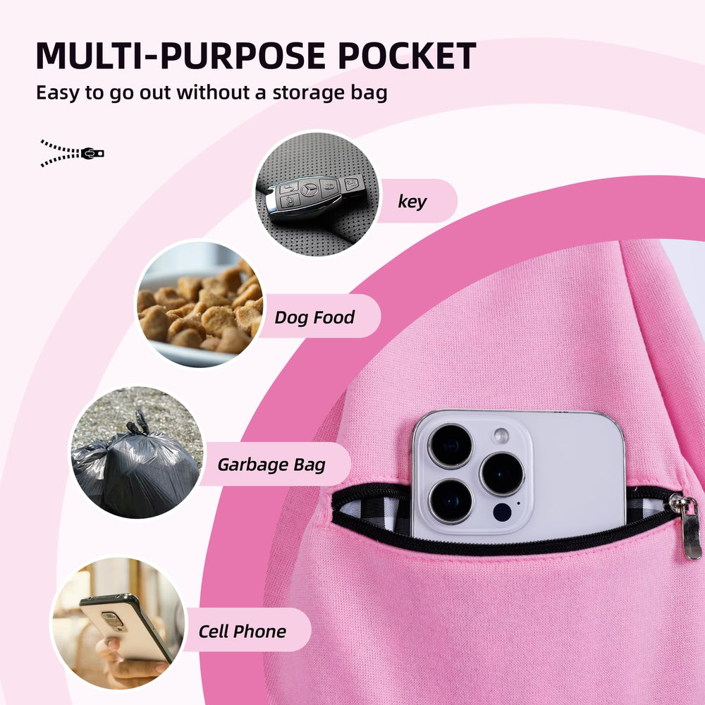 Riuja sling close-up shows buckle adjustments for a comfortable fit
