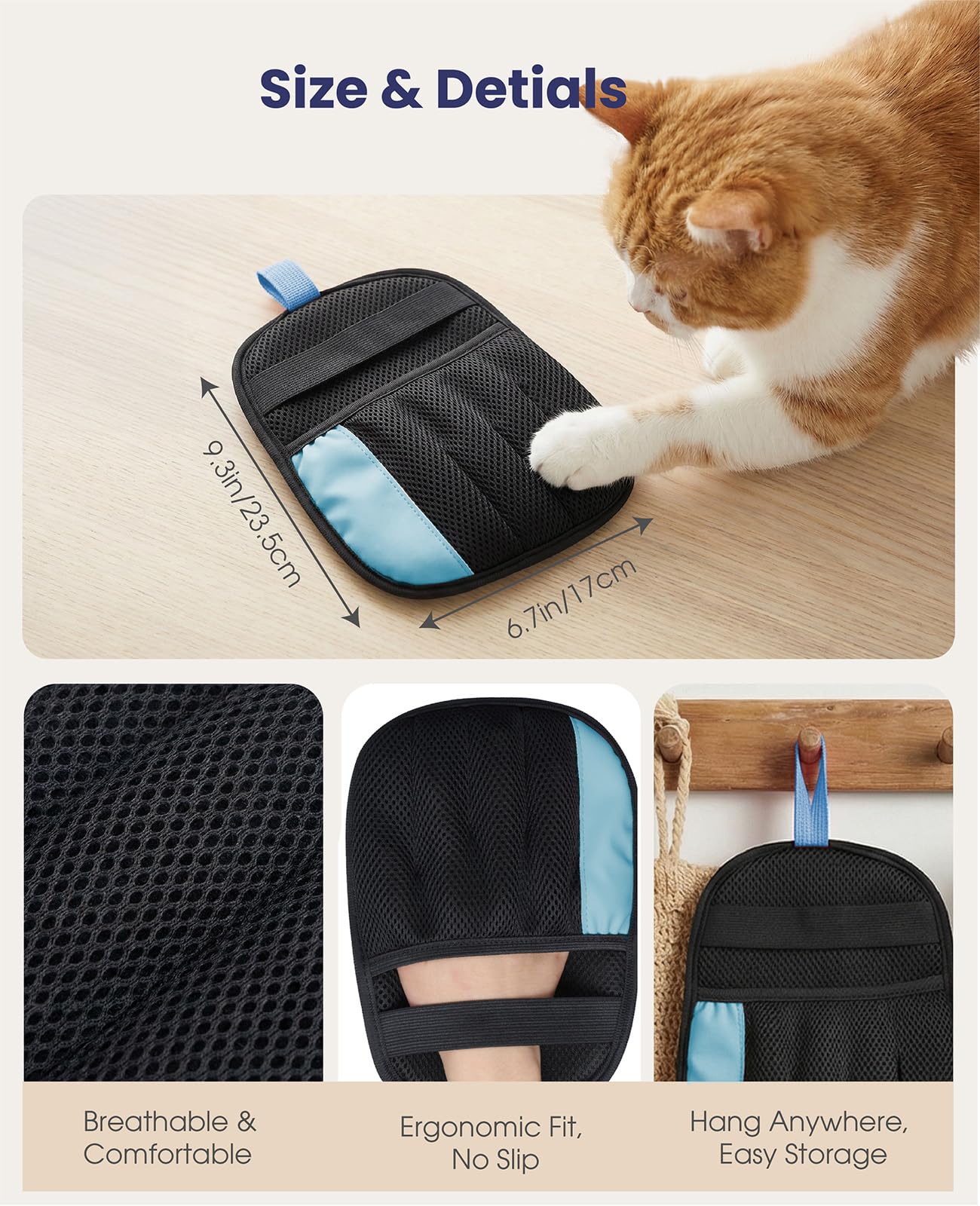 Rivalran glove adjustable wrist strap ensures secure, comfortable fit