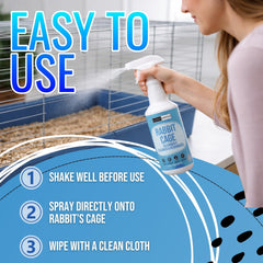 Riverside Essentials wire cage cleaner surface for mesh and plastic habitats