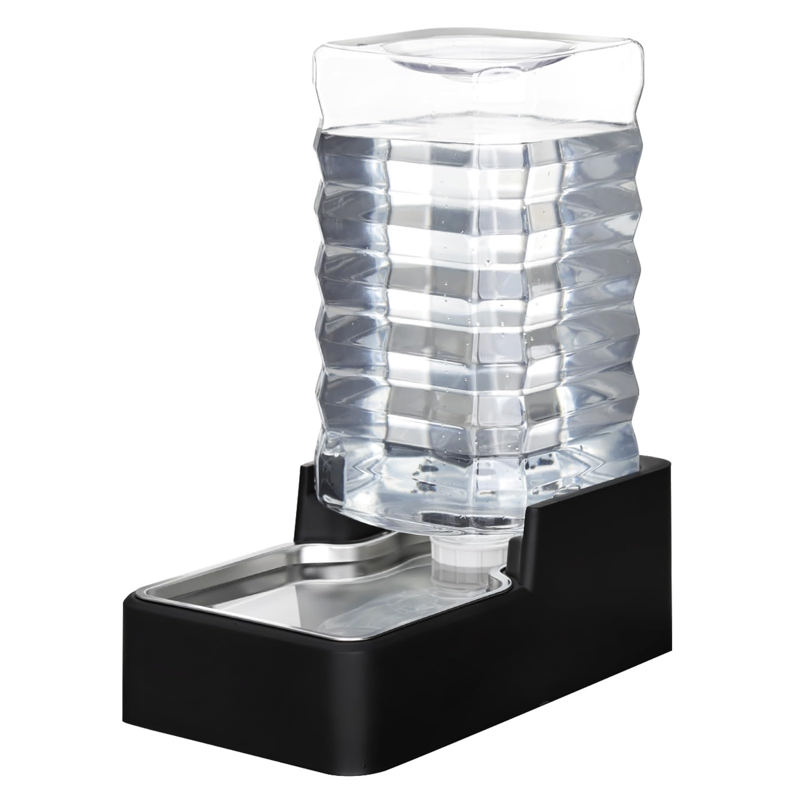 RIZZARI 10L water feeder with a transparent tower for easy monitoring.