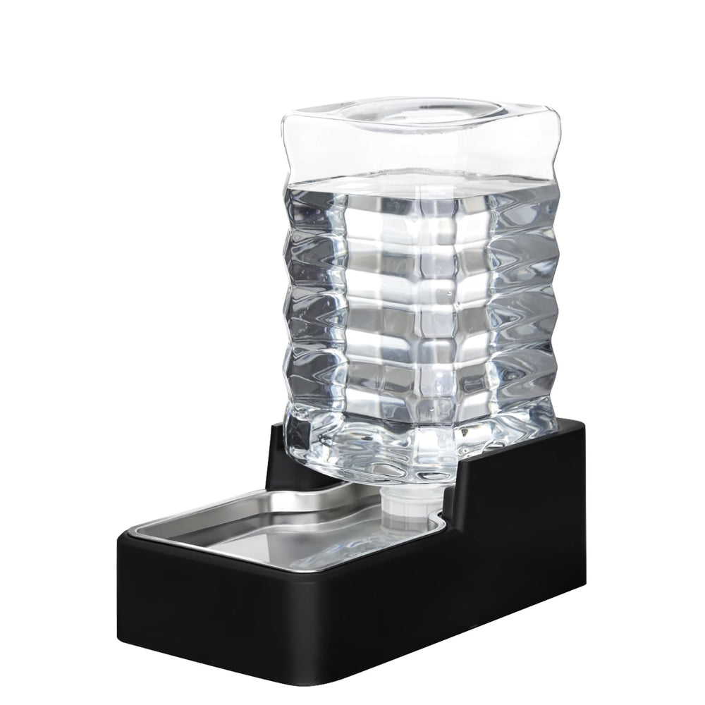 RIZZARI 8L water feeder tower base for busy homes with easy level monitoring.