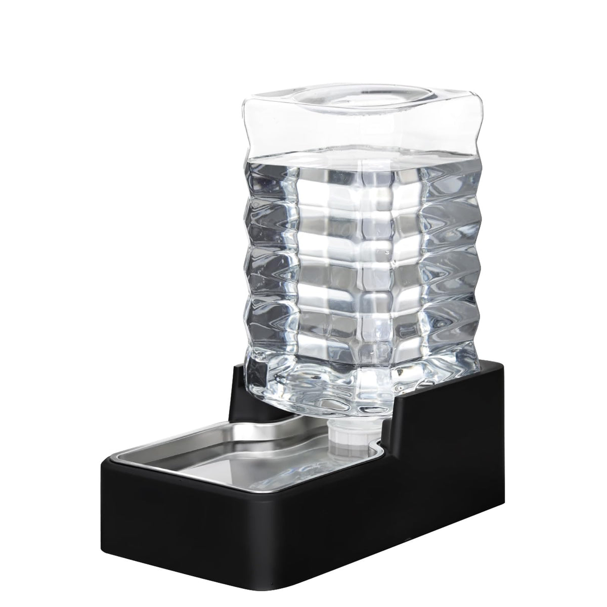 RIZZARI 8L water feeder tower base for busy homes with easy level monitoring.