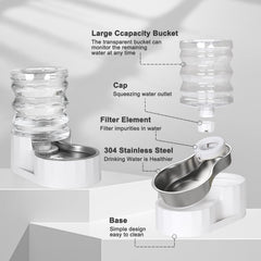 RIZZARI anti slip base keeps the dispenser stable