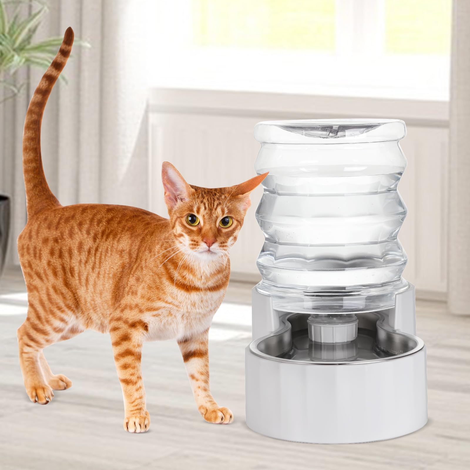RIZZARI compact fountain suited for living room, kitchen, balcony corners