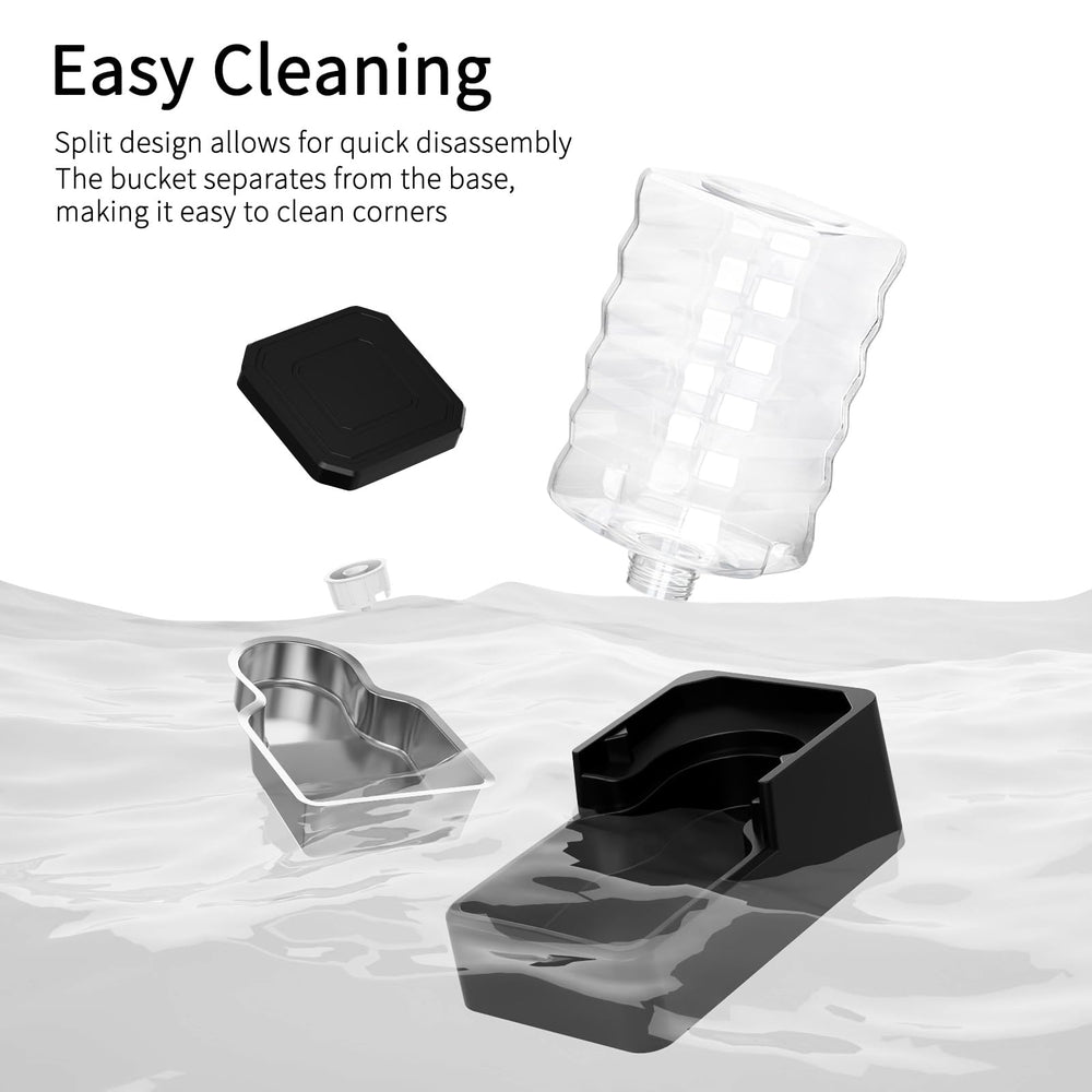 RIZZARI easy-assembly water dispenser for quick setup and simple cleaning.