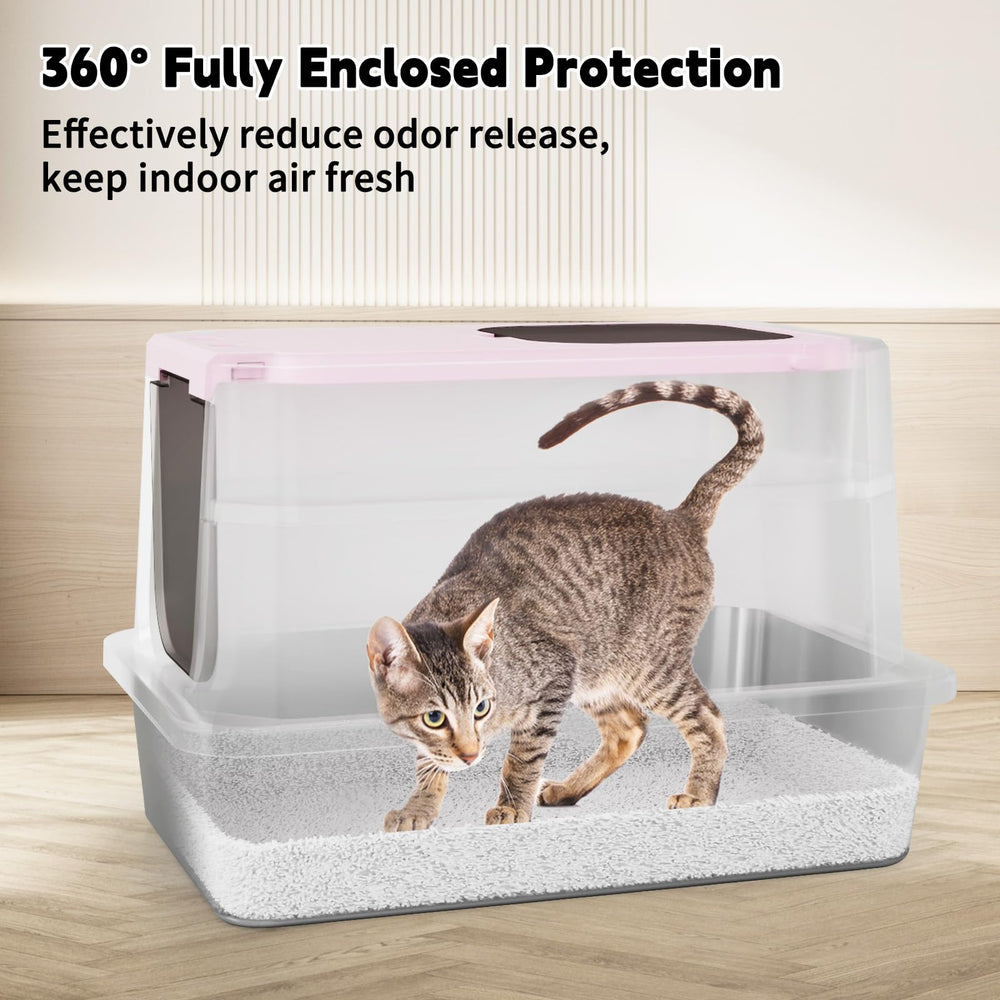 RIZZARI top-entry design supports easy access for cats.