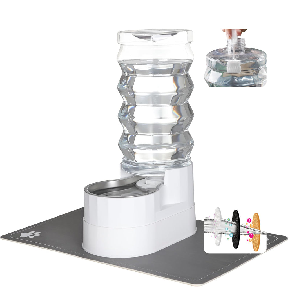 RIZZARI food-grade stainless steel bowl is rust-resistant and simple to clean.