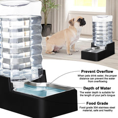 RIZZARI non-slip base keeps the dispenser stable during active play.