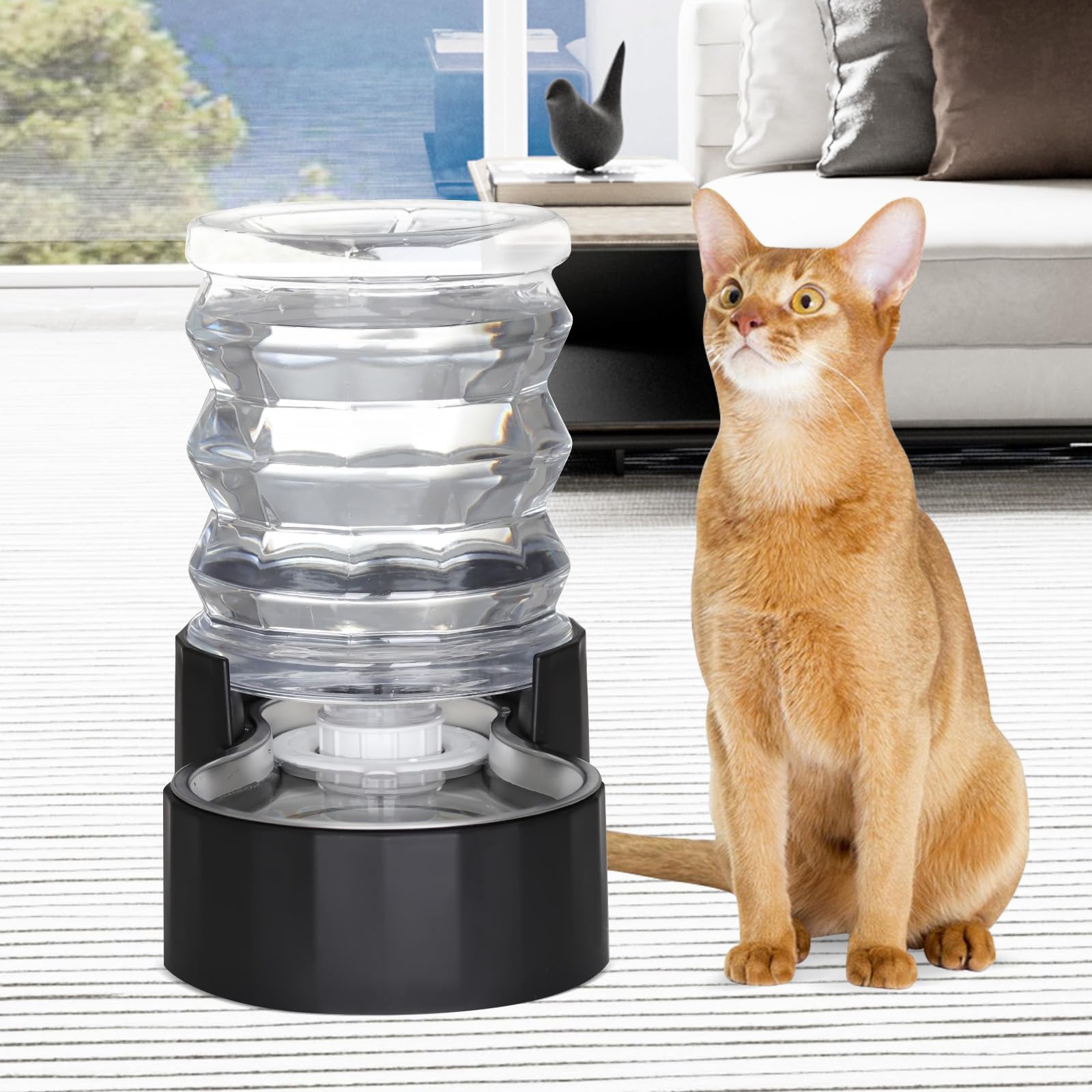 RIZZARI 5L gravity feeder suitable for patio garden use