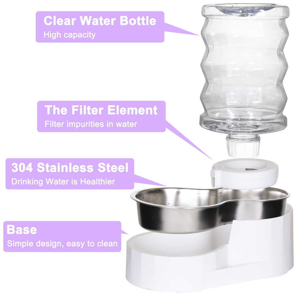 RIZZARI 3-layer filter visible in dispenser for clearer water