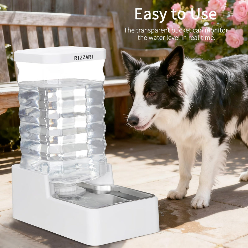 RIZZARI splash-proof base reduces spills in busy homes