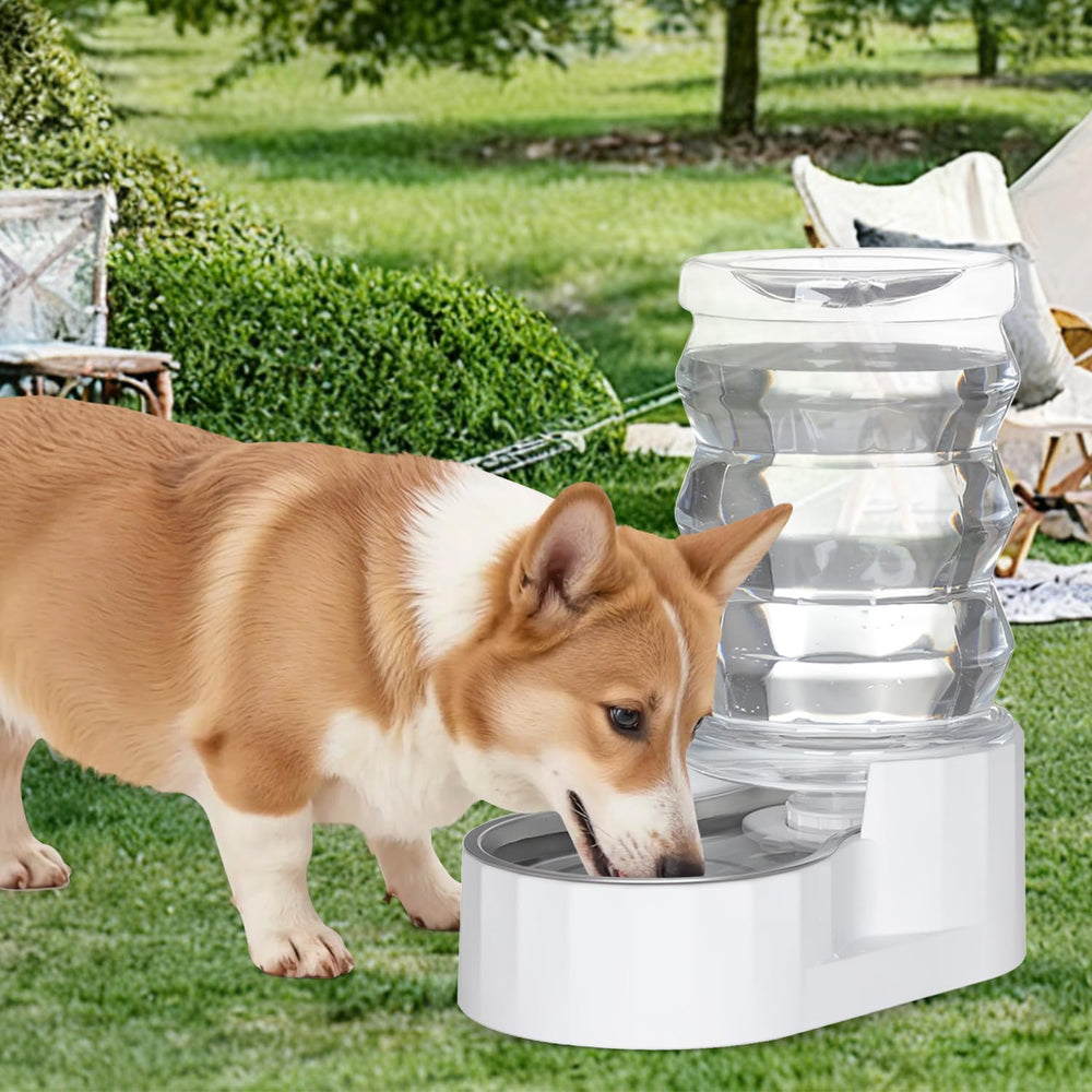 RIZZARI gravity dispenser with anti-tip base stays stable and reliable.