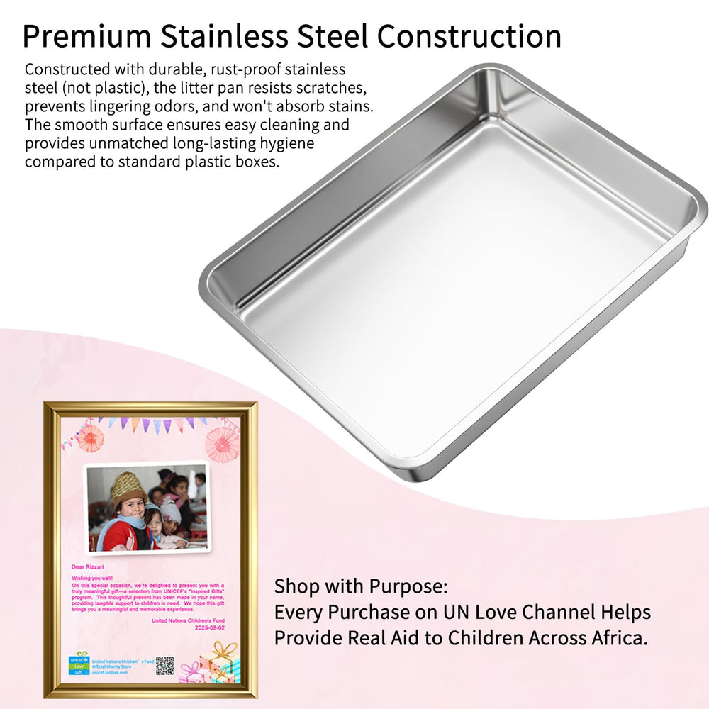 RIZZARI sifting tray demonstrates quick waste separation for fast cleanup