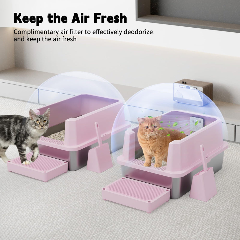 RIZZARI rust-proof 304 stainless steel tray resists odors and stains