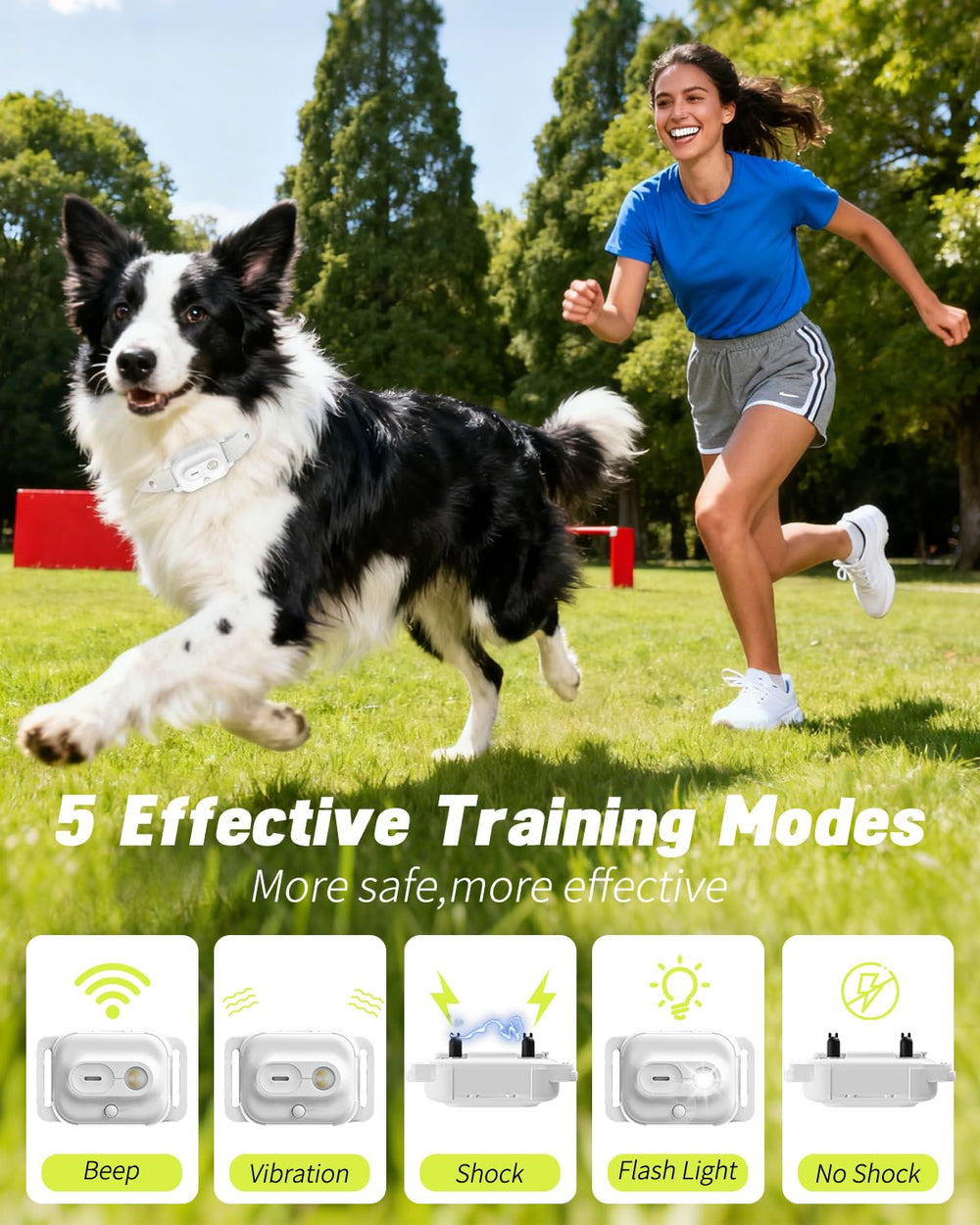 RMOKISIN 3300ft range remote enables confident training outdoors
