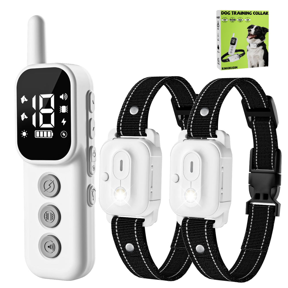RMOKISIN dog shock collar remote control overview for effective training.