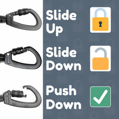 Roam Gear reflective nylon leash boosts visibility at night