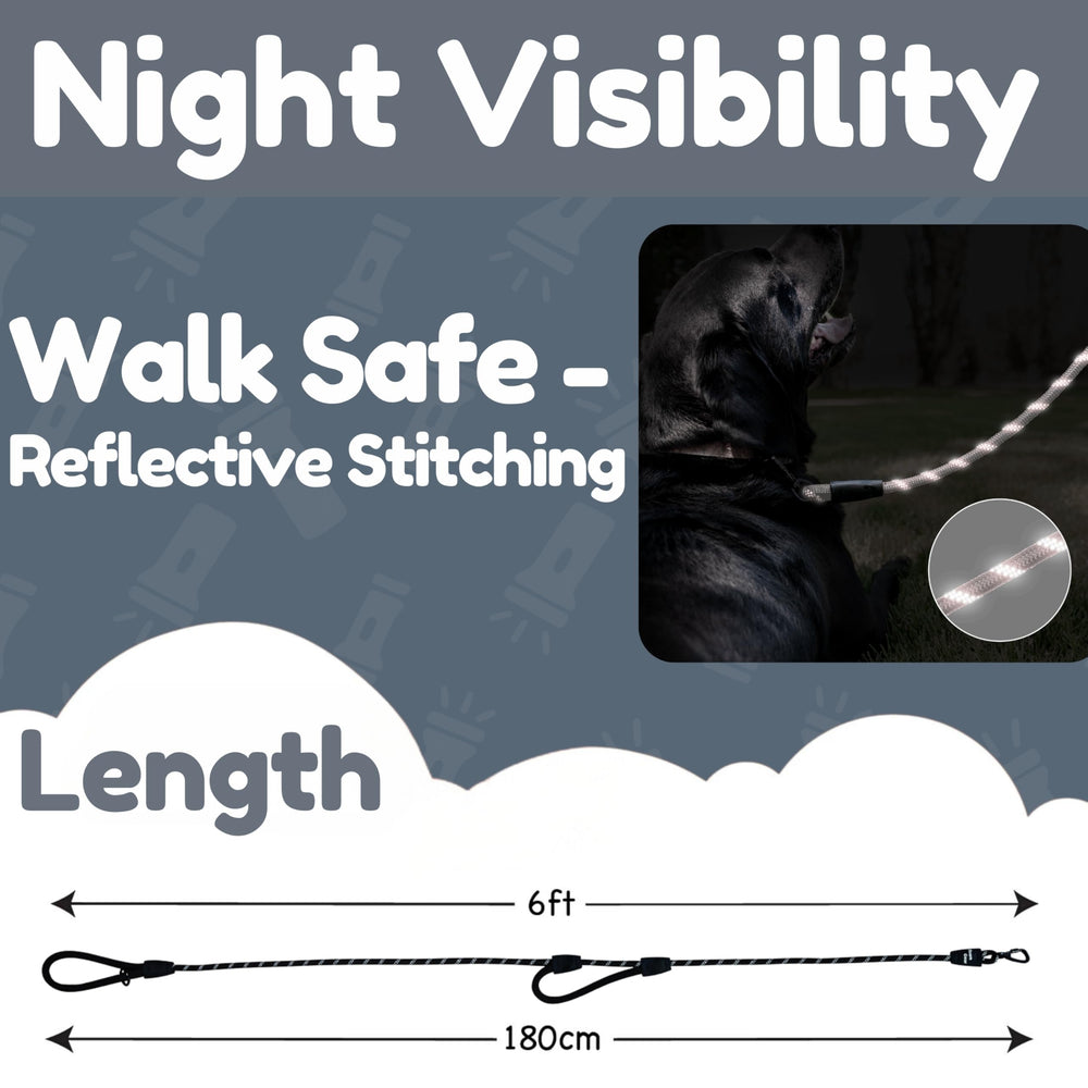 Roam Gear thick rope with 0.5-inch diameter for durability.