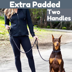 Roam Gear leash showing two padded handles for added control.