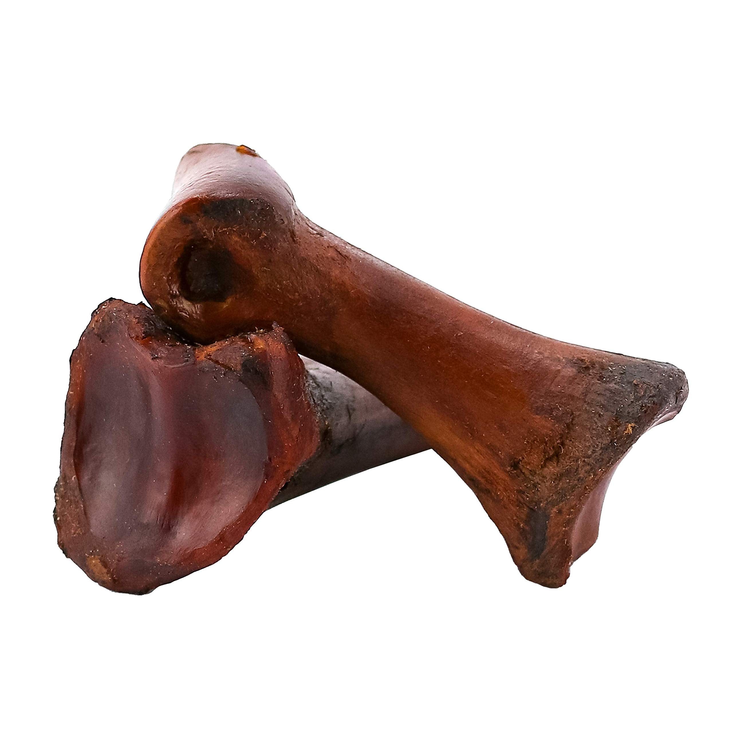 ROAM Ostrich Dog Chew closeup texture showing lean, long-lasting chew