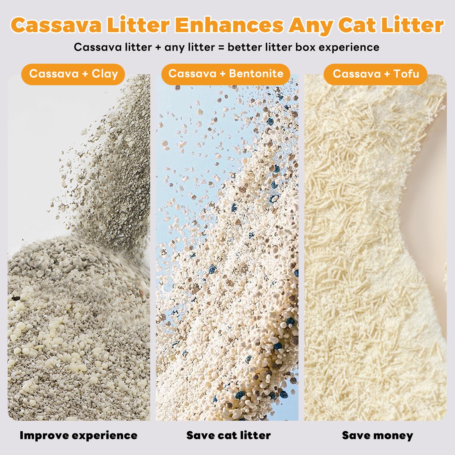 Robotail Soft paw-friendly texture reduces litter tracking and residue