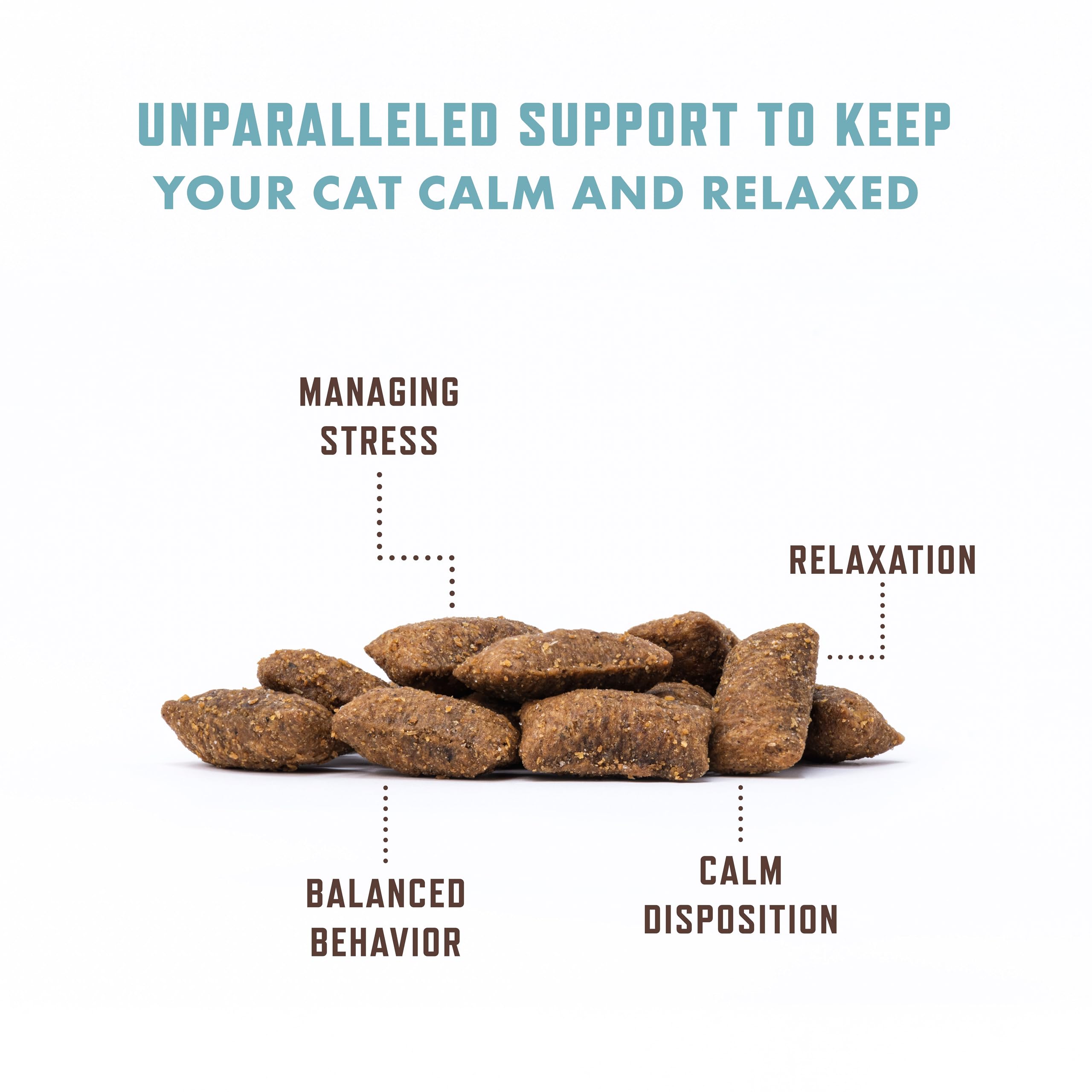 Rocco & Roxie Calming Treats textured outer layer enhances palatability.