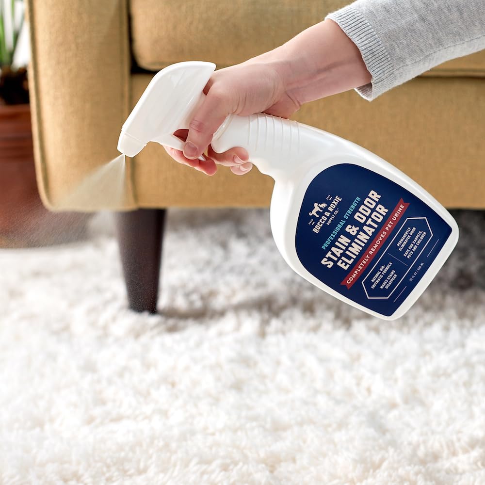 Rocco & Roxie CRI seal indicates carpet safe performance