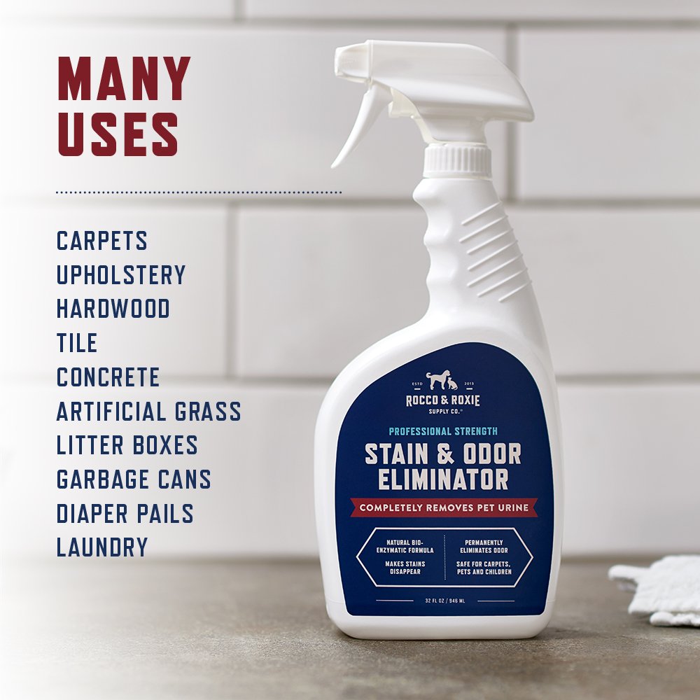 Rocco & Roxie multi-surface cleaning for carpets, floors, and furniture