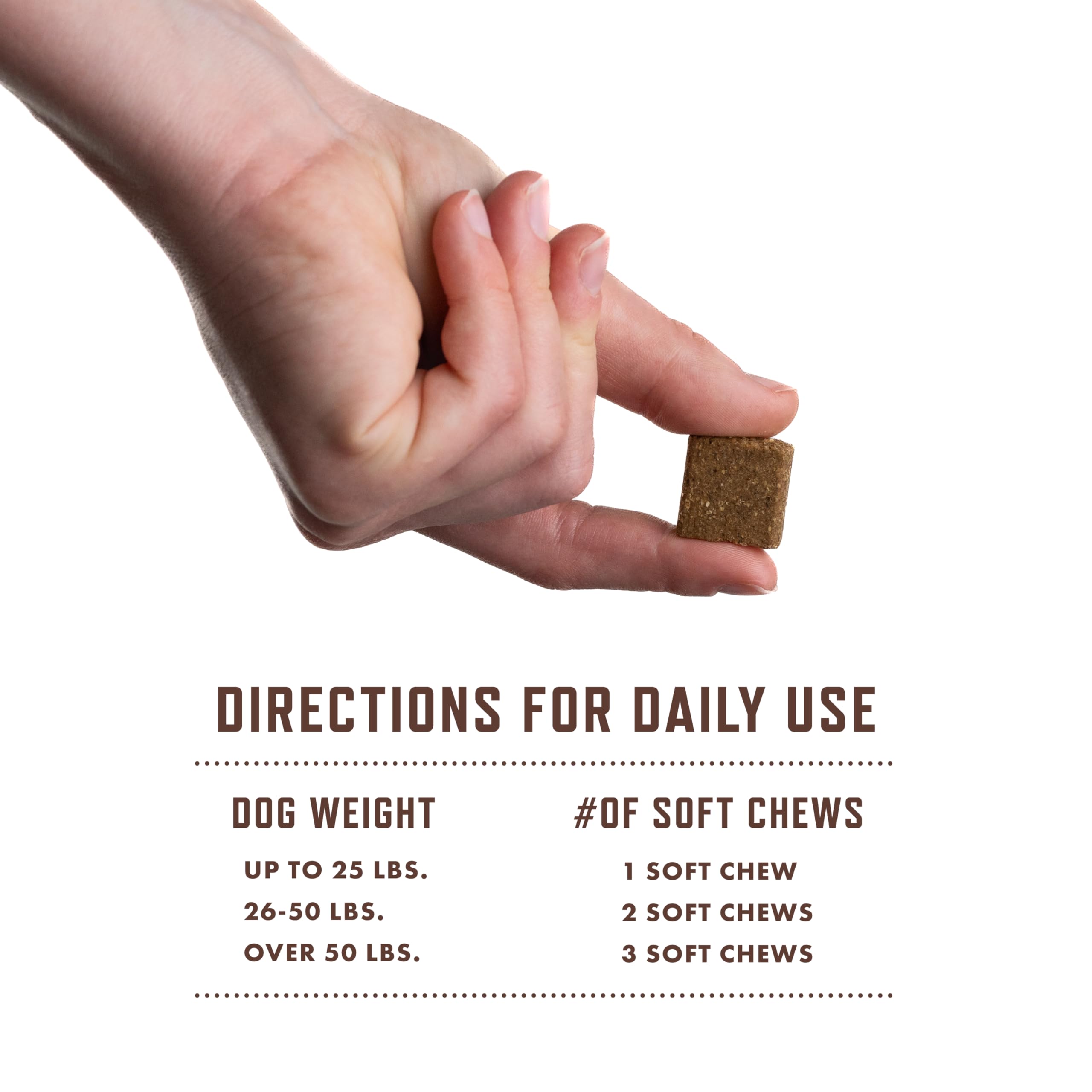 Rocco & Roxie soft chews close-up, duck flavor appeal